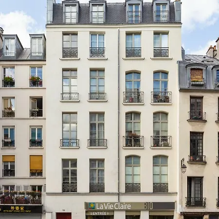 Apartment Stunning 1 Bed Apt W/decorated Int Nr Marais Paris
